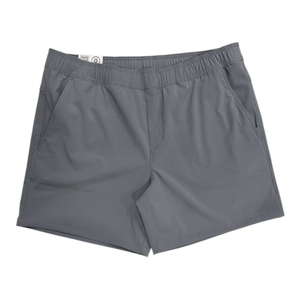 Member's Mark Men's Stretch Moisture Wicking Tech Pull on Short - Grey